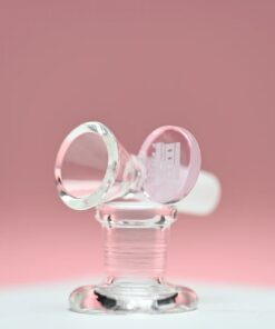 Castle Glass 14mm Round Tab Handle Bowl