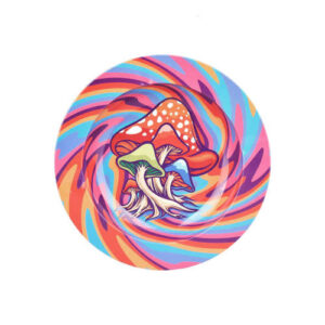 5.5" Mushroom Swirl Ashtray