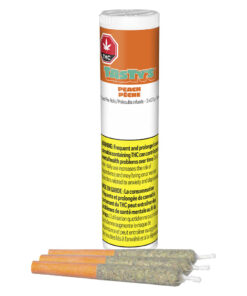 Peach Infused Pre-Rolls by Tasty's