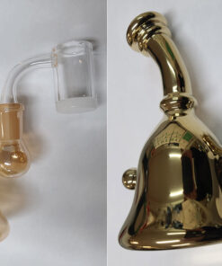 6" Piranha Glass Bell Dab Rig