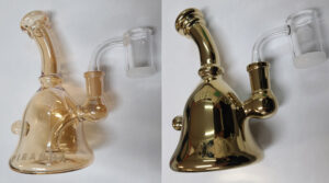 6" Piranha Glass Bell Dab Rig
